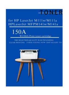 تكت خرطوشة حبر 150A متوافقة مع خراطيش حبر HP 150A W1500A تعمل مع طابعات HP LaserJet M110we M111a M111w MFP M141a M141w M141we  - Image 3