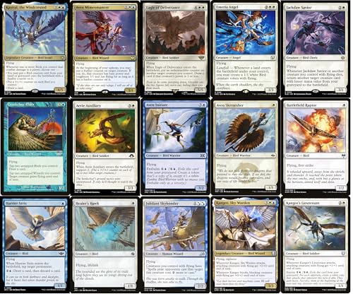 MTG Decks & More Elite Commander Bird Deck Kastral The Windcrested Azorius Blue White EDH cEDH 100 Card Custom MTG Deck Very Strong - Image 5