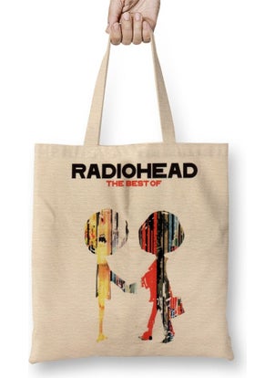 Baskı Dükkanı Print Shop Radiohead The Best Of Tote Bag Long Handle 