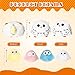 Hollowfly 5 Pcs Easter Owls Plush Toy Gift Set 95 Mommy Owls with 4 Cute Pastel Babies Stuffed Animal in Zippered Butt Nurturing Plushies Toy Set for Kid Adults Birthday Party Favors Gifts - Image 4