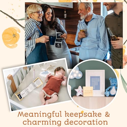 97 Decor Grandparents Baby Announcement Gift - Pregnancy Reveal Ideas, New Surprise, Sonogram Picture Wooden Keepsake Box - Image 5
