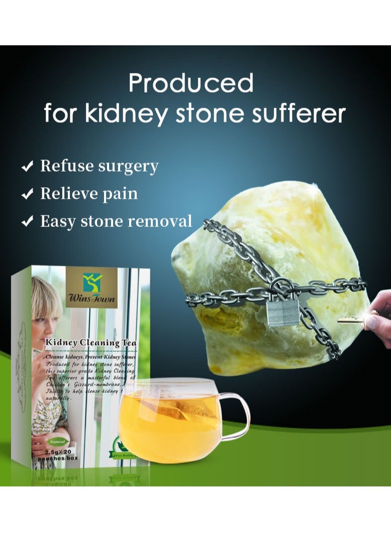 Kidney Cleaning Tea, Healthy Organic Kidney Cleansing Tea, Natural Caffeine Free Kidney Strong Herbal Tea, Cleanse And Kidney Support Tea For Healthy Liver And Kidney Function