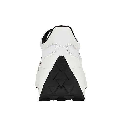 Guess Women's Calebb4 Sneaker, White/Black 144, 5.5 - Image 3