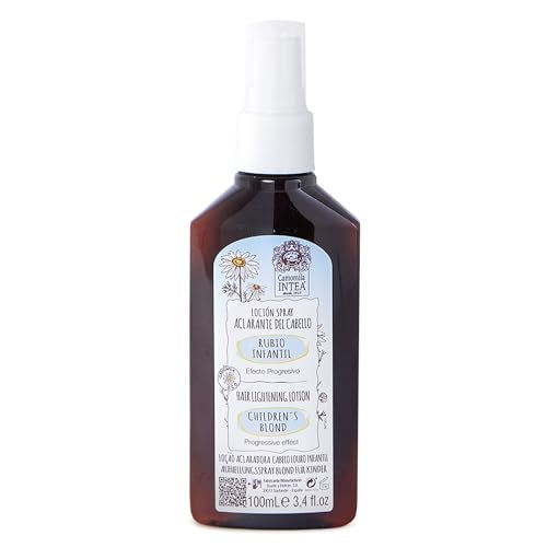 Intea Camomila Intea Hair Lightener For Kids– Premium Sun Lightening Spray for Hair – Chamomile Hair Lightener Spray for Naturally Lighten Hair – No Bleach/Ammonia – Child-Friendly Formula - 3.4 Oz - Image 1