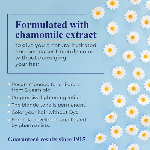 Intea Camomila Intea Hair Lightener For Kids– Premium Sun Lightening Spray for Hair – Chamomile Hair Lightener Spray for Naturally Lighten Hair – No Bleach/Ammonia – Child-Friendly Formula - 3.4 Oz - Image 4