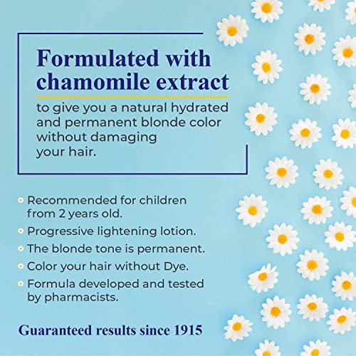 Intea Camomila Intea Hair Lightener For Kids– Premium Sun Lightening Spray for Hair – Chamomile Hair Lightener Spray for Naturally Lighten Hair – No Bleach/Ammonia – Child-Friendly Formula - 3.4 Oz - Image 2