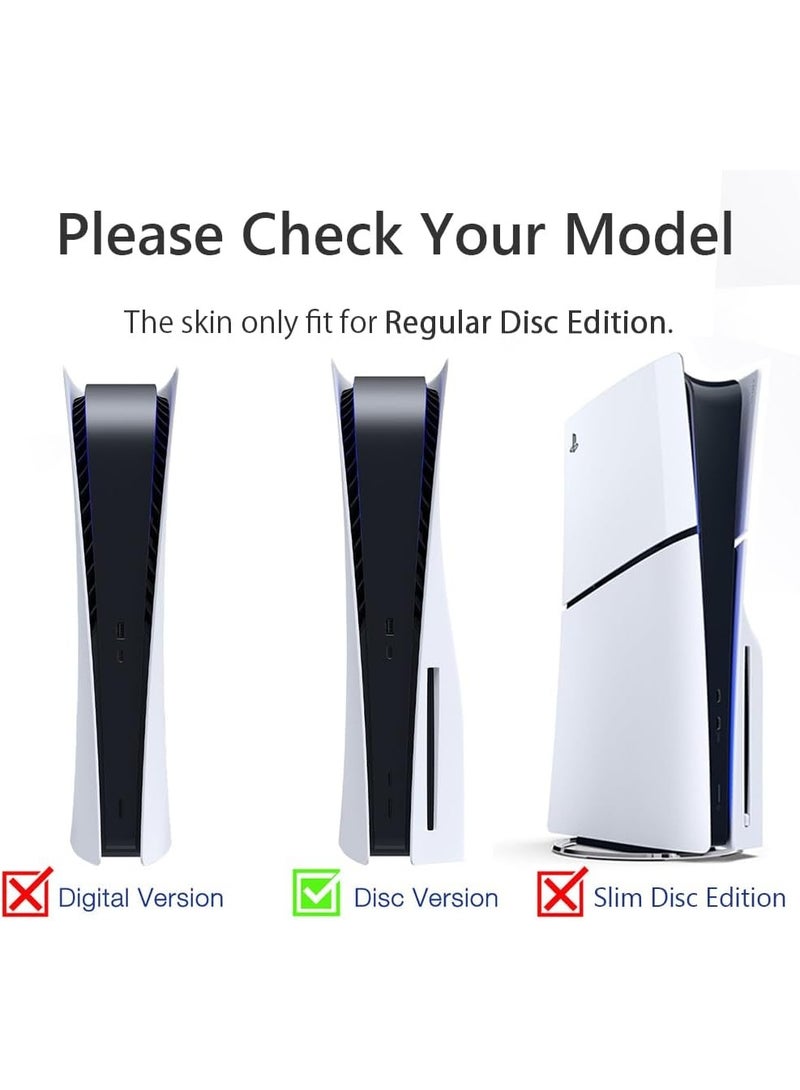 PS5 Skin Disc Edition Anime Console and Controller Vinyl Cover Skins Wraps for Playstation 5 Disc Version CD-ROM version - Image 2