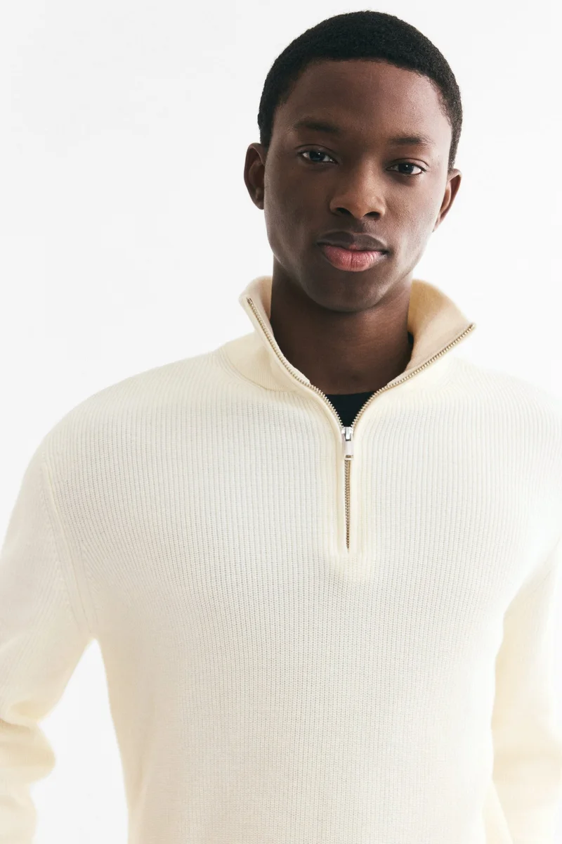 H&M  Regular Fit Zip-top jumper for Men | Best Price UAE