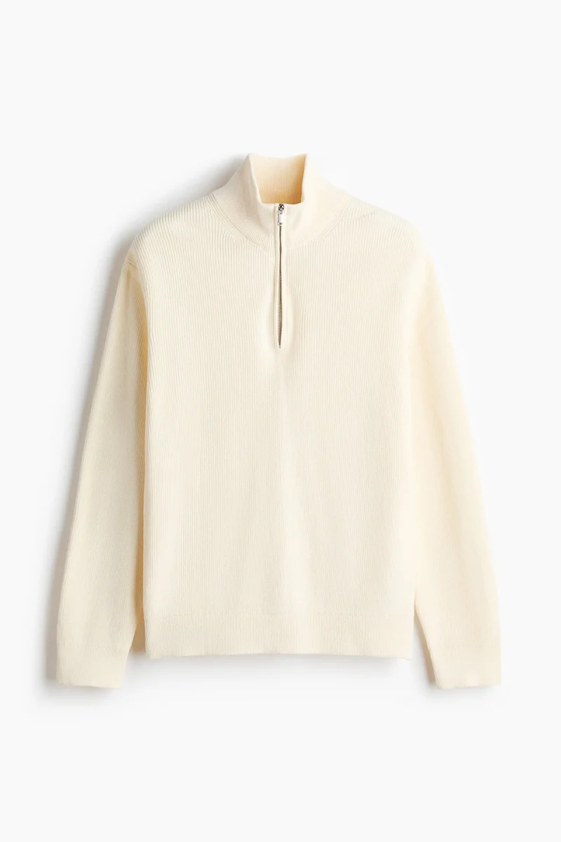 H&M  Regular Fit Zip-top jumper for Men | Best Price UAE
