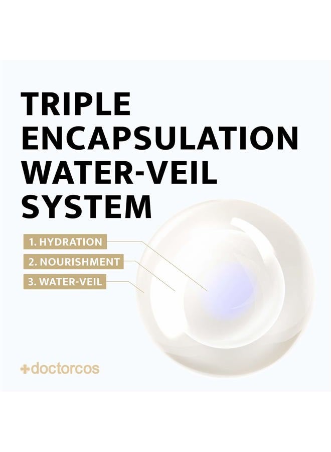 DOCTORCOS Gold Label Water Glow Mask Cream (4th Generation) | New Absolute Face Balance Aqua Glow Mask | Moisturizing Sleeping Pack | Face Lifting & Wrinkle Improvement | Korean Skincare | 3.71 oz - Image 3