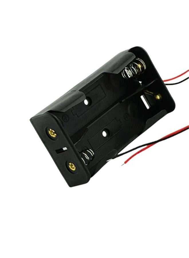 KNP 2-Way 18650 Battery Holder, Wired Connection for 3.7V Batteries - Image 2