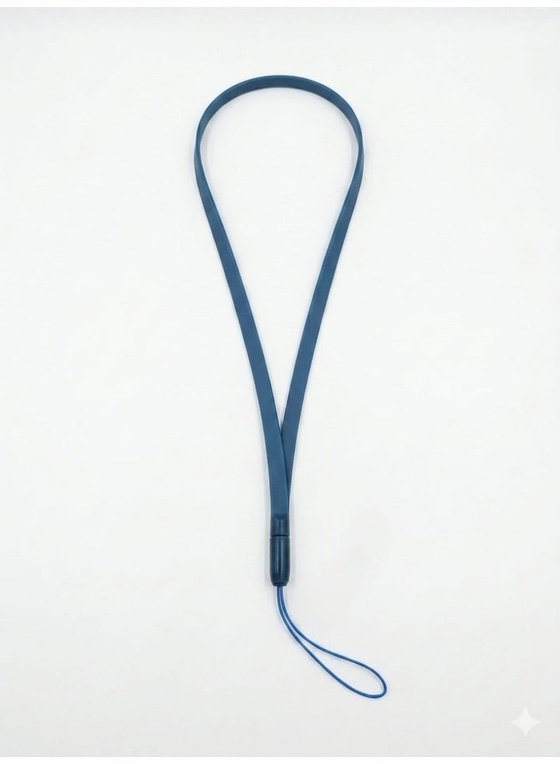 SPON Blue silicone power bank holder – flexible rubber strap to secure the power bank while charging - Image 2