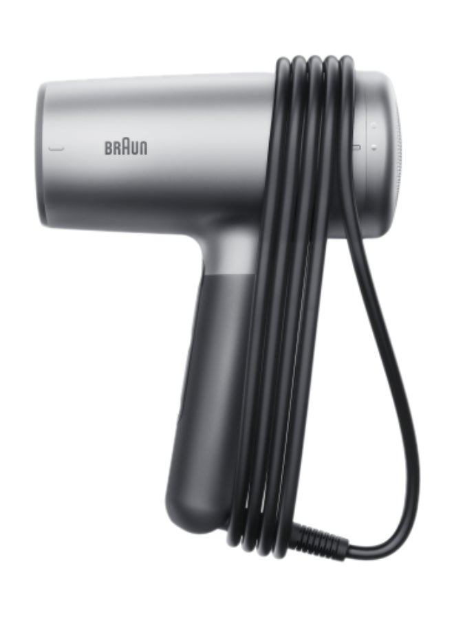 BRAUN Super Ionic Hair Dryer 2200 Watts Htdc Motor With Diffuser Straightning Comb And Nozzle - Image 3