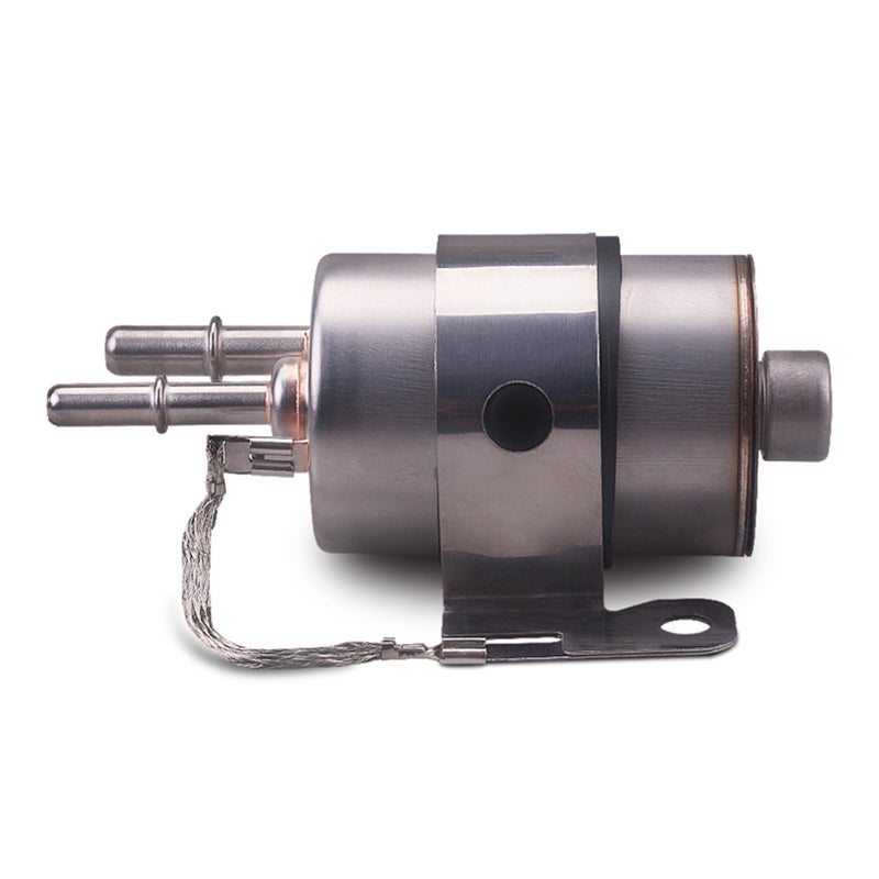 C5 Filter Regulator: Silver Aluminum Alloy - 58Psi Internal Bypass Fuel Pressure Control, Simplified Fuel System Adaptation for LS Swap EFI Conversion Returnless Applications - Image 5