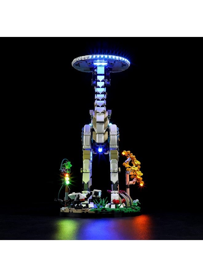 BRIKSMAX مجموعة إضاءة LED متوافقة مع نموذج كتل البناء Lego76989 Horizon Forbidden Westtallneck لا تشمل مجموعة Lego - Image 3