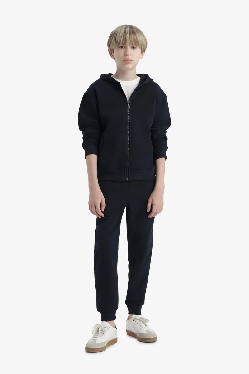 DeFacto Blue Boy Boy Elastic Waist Jogger Sweatpants Casual - Image 1