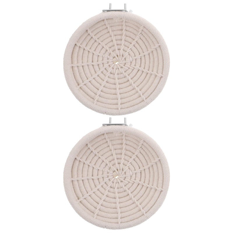 Large Cotton Rope Bird Nest Bed Hand Knit Hanging Breeding Shelter for Small Parrots Cockatiels Finches - Image 2