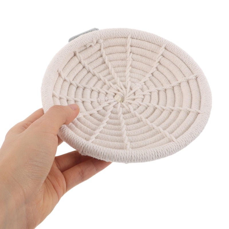 Large Cotton Rope Bird Nest Bed Hand Knit Hanging Breeding Shelter for Small Parrots Cockatiels Finches - Image 5
