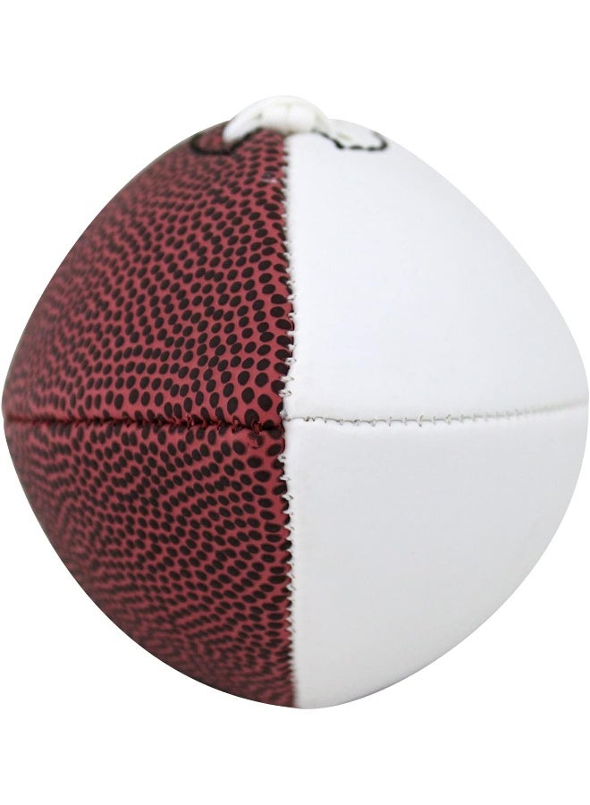 Baden Mini 8.5-Inch Size Autograph Football with 2 Brown and 2 White Panels - Image 2