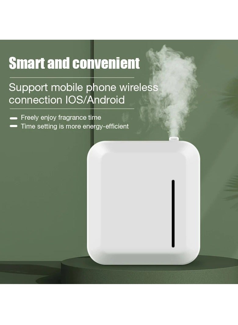 AROAQ Room Humidifier, Portable Quiet Essential Oil Aroma Diffuser, App Control Aromatherapy Air Freshening Diffuser, Long Battery Life Fragrance Atomizer For Home Office, (Black)  - Image 2