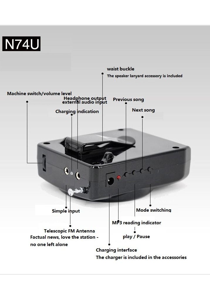 Loudspeaker Plug in SIM card With Radio
