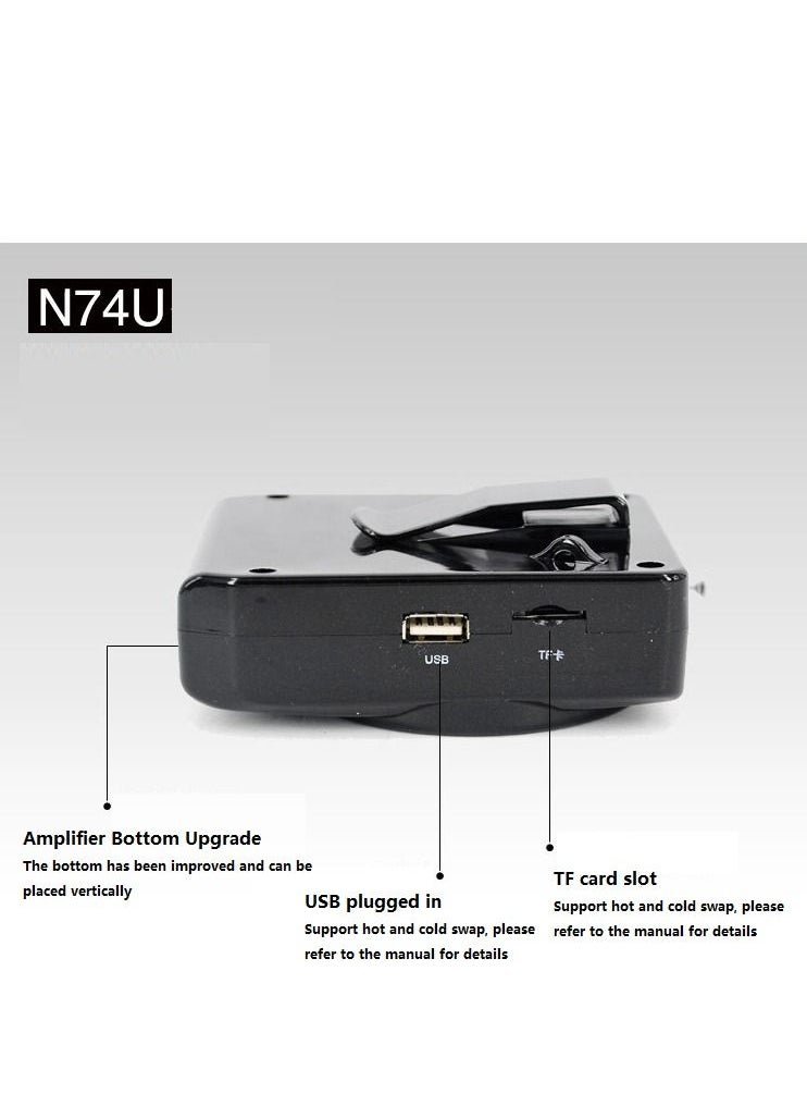Gasin Loudspeaker Plug in SIM card With Radio  - Image 5