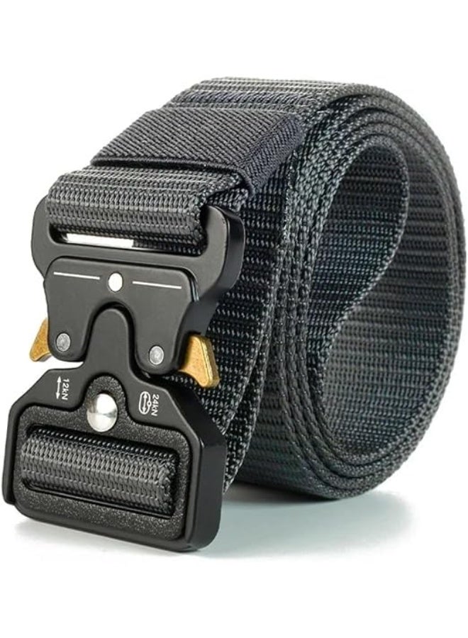 Men's High Quality Nylon Belt - Adjustable with Secure Metal Buckle - Perfect for Everyday Use, Outdoor Activities and Occasions ( Code 220310 ) - Image 4