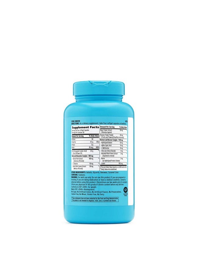 GNC - Total Lean Cla Pm ; Nighttime Metabolism Support For Restful Sleep ; 120 Softgels - Image 1