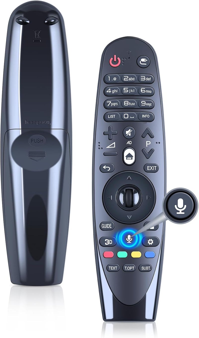 جهاز التحكم عن بعد الصوتي AN-MR600 البديل المتوافق مع تلفزيون LG الذكي LED بدقة 1080p موديلات 2015 LF6300 UF770T UG870T UF850T UF950T - Image 1
