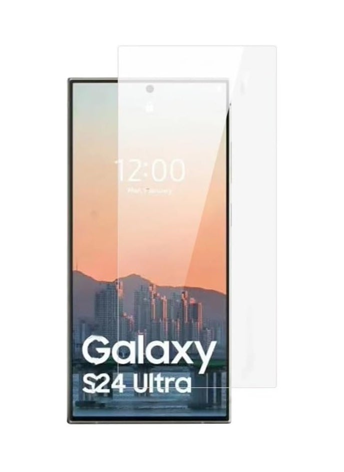 Screen Protector HD Transparent Scratch-resistant UV Tempered glass screen protector For Samsung Galaxy S24 Ultra Clear Glass 