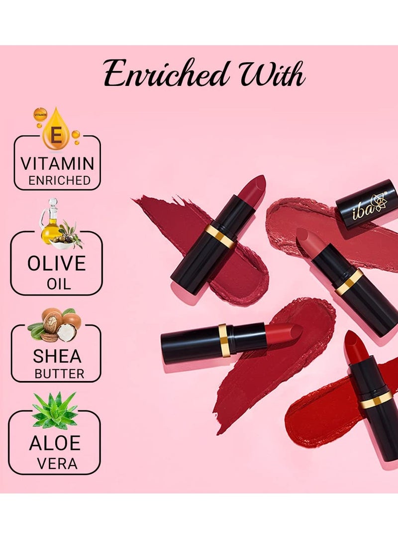 Iba Pure Lips Moisturizing Lipstick Shade A70 Royal Pink 4g - Image 3