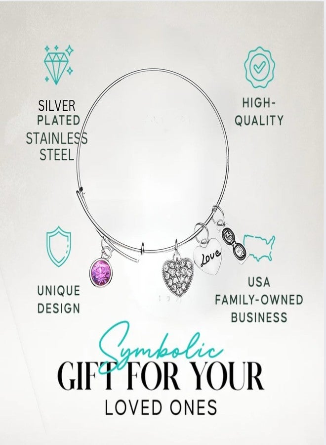 إنفينيتي كوليكشن سوار إنفينيتي كوليكشن بحجر بخت شهر يونيو، مجوهرات بحجر البخت، مجوهرات بحجر بخت شهر يونيو، سوار بحجر البخت، هدايا عيد ميلاد للنساء - Image 3