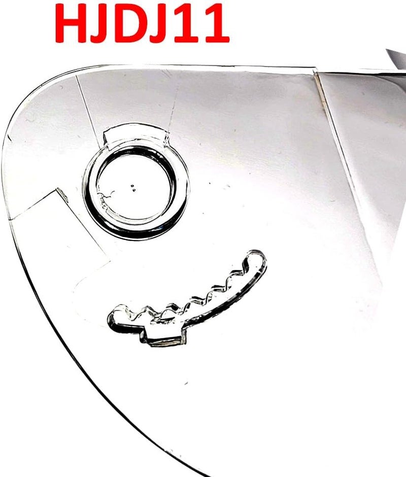 1Storm Motorcycle Full Face Helmet Visor Shield - Smoked - Image 4