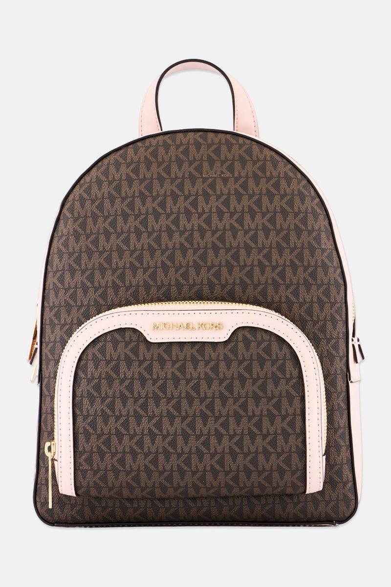 Michael Kors حقيبة ظهر نسائية بشعار العلامة التجارية، متعددة الألوان - Image 1