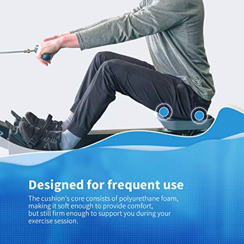 وسادة مقعد آلة التجديف تناسب تمامًا على جهاز التجديف Concept 2 - وسادة مقعد التجديف متوافقة مع Hydrow وConcept2 وغيرها من أجهزة التجديف - إكسسوارات ومفرش للمقاعد - Image 2