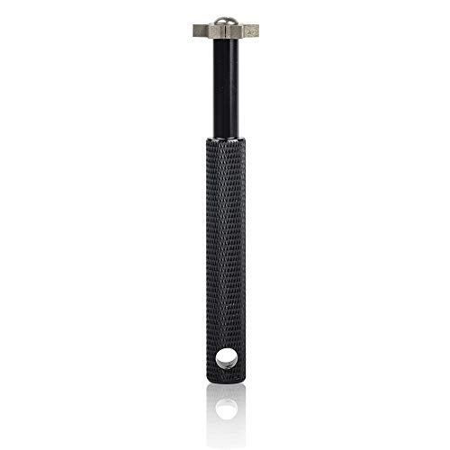 HIFROM Groove Sharpener with 6 Heads - Golf Club Groove Sharpener Re-Grooving Tool and Cleaner Replacement for All Irons Pitching Sand Lob Gap and Approach Wedges and Utility Clubs (Black) - Image 1