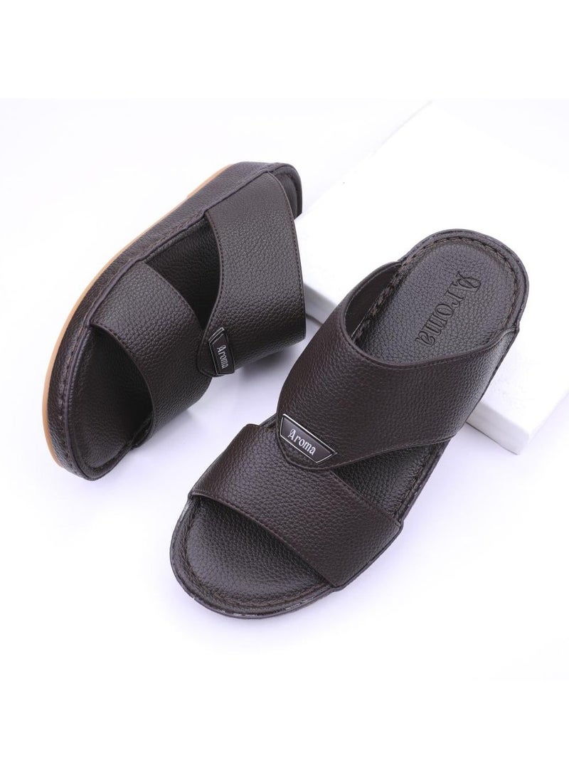Aroma Medical Leather Men's Slippers  - Image 1