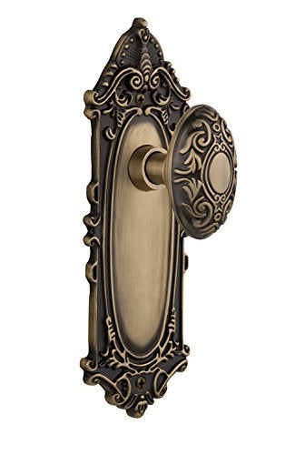 Nostalgic Warehouse Victorian Oval Door Knob With Plate - Image 3