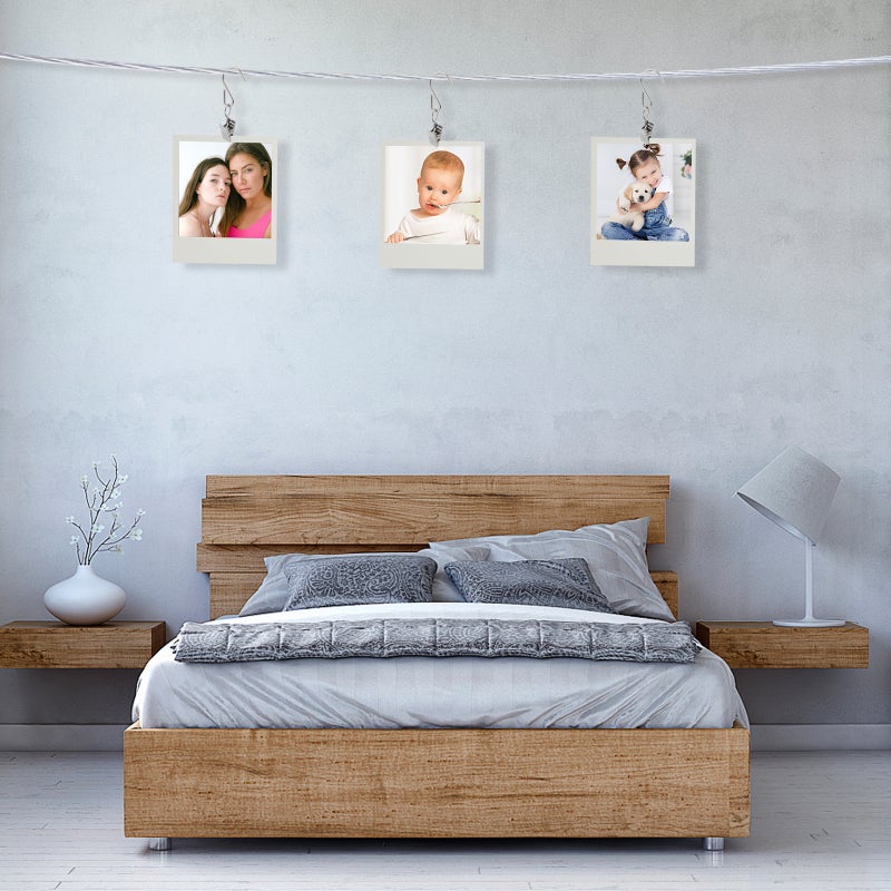 🏠 مشابك تعليق صور معدنية فضية حرف S للديكور المنزلي والاحتفالات - Image 5