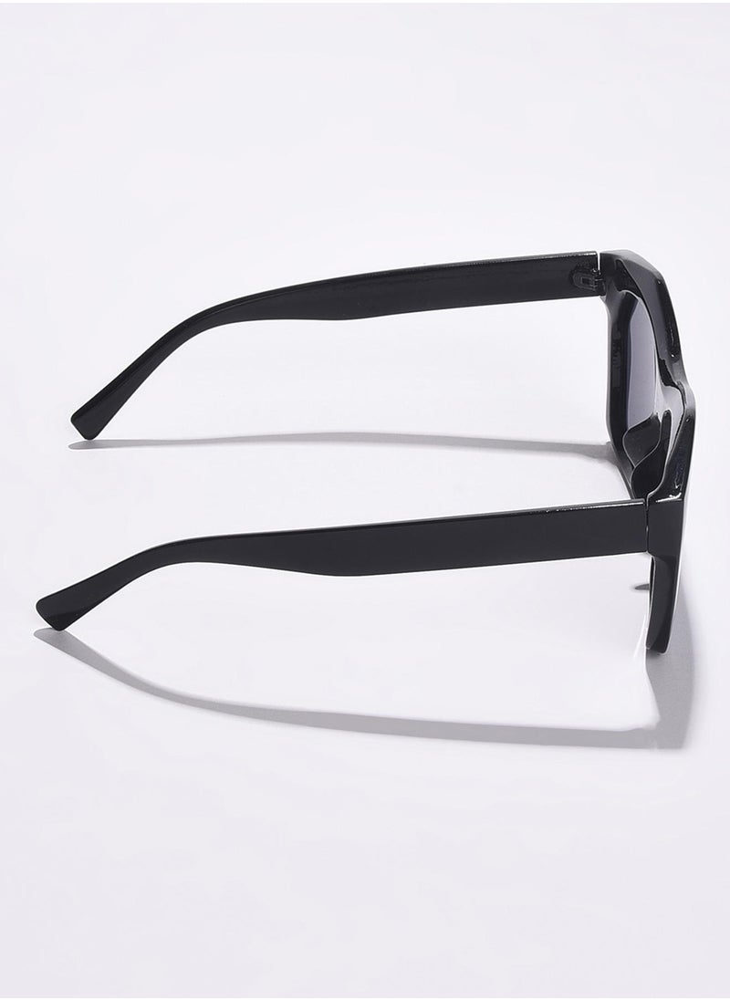 Haute Sauce Black Lens Black Butterfly Sunglasses  - Image 5