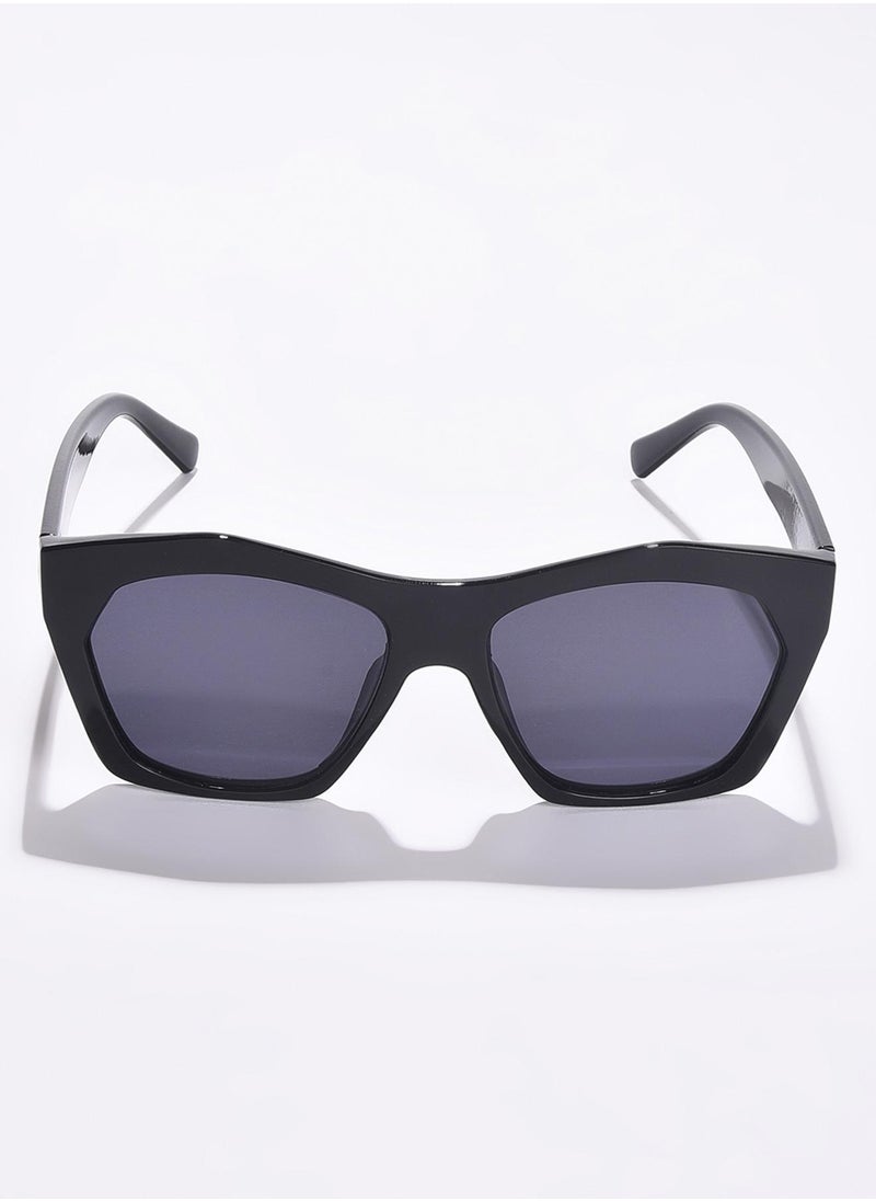 Haute Sauce Black Lens Black Butterfly Sunglasses  - Image 1