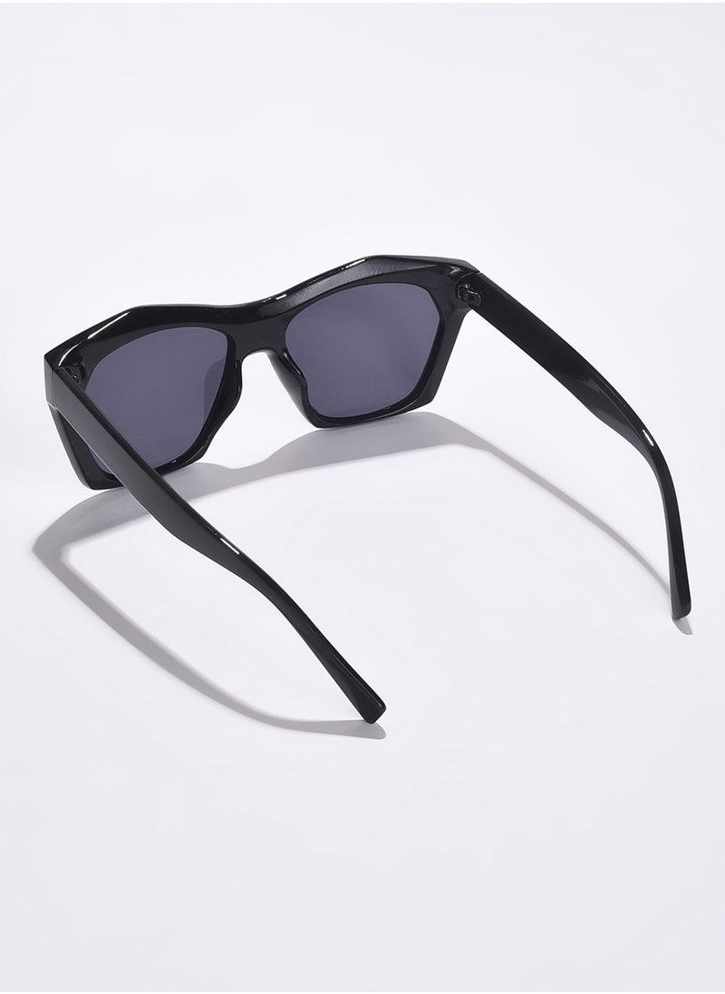 Haute Sauce Black Lens Black Butterfly Sunglasses  - Image 4