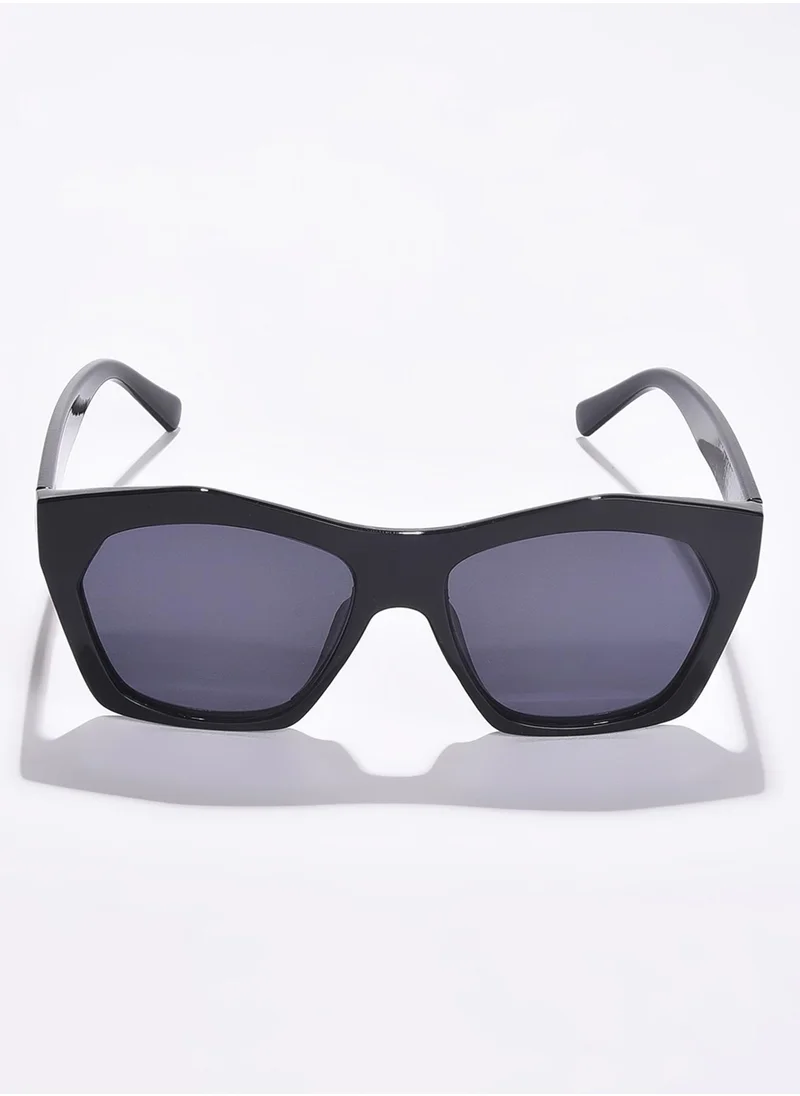 صوص هاوت Black Lens Black Butterfly Sunglasses