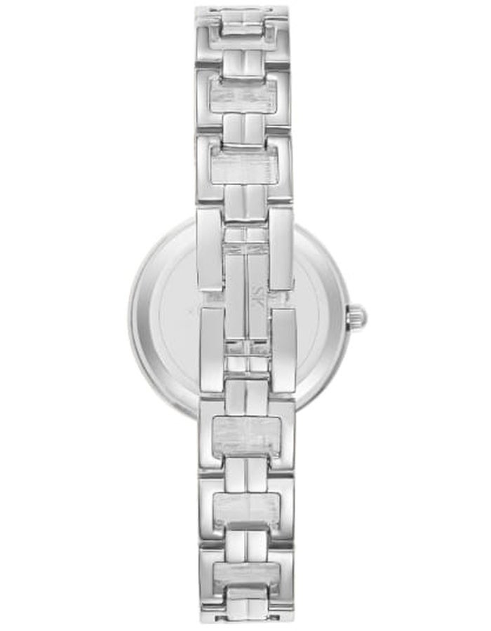 KENNETH SCOTT Women's Analog Display Watch With Silver Alloy Strap - K23514-SBSL - Image 5