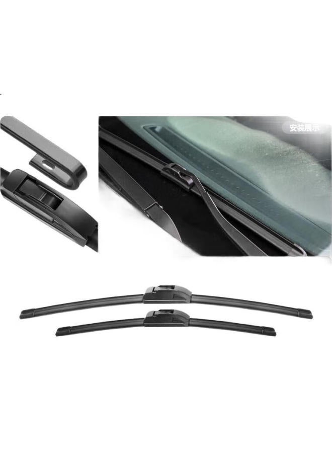 Speed Paisu 08-12 Nissan Qijun Frameless Wiper Blade, Car Wiper Rubber Strip, Original Size, 24/16 U-Type - Image 1