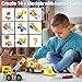 MindPal 45 Pcs Kids Tool Set Toddler Tool Set with Tool Box STEM Construction Preschool Educational Toys for Age 3 4 5 6 7 Boys Girls Wooden Tool Kits Toys Christmas Birthday Present for Kids - Image 4