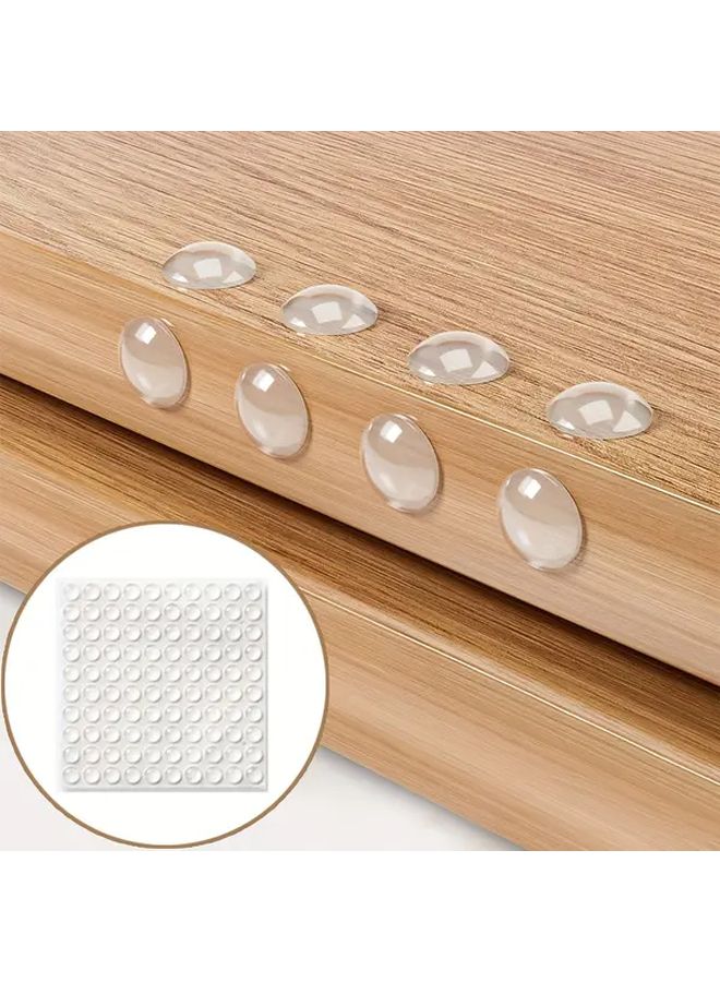 Clear Self Adhesive Corner Guards 10x3mm 100pcs No Residue Removable Furniture Protection Pads - Image 3