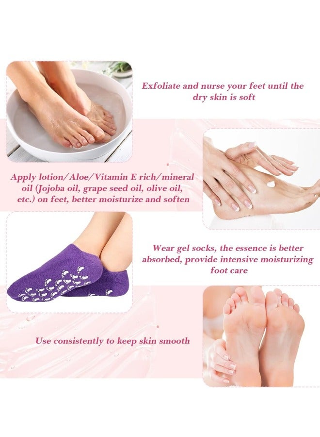 Generic Spa Gel Socks – Ultimate Moisture & Softness for Your Feet multicolor  - Image 3