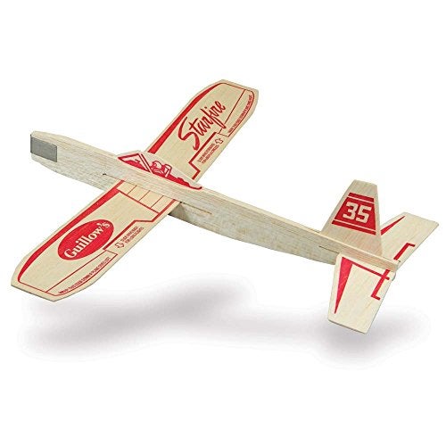 Guillows PAUL K. GUILLOW, INC Starfire Balsa Wood Glider Plane - Image 5