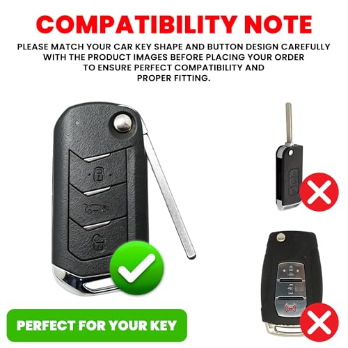 Coll of Fest Coll of Fest Transformer Series Compatible with Mahindra Scorpio, Marazzo | Xuv 300, Xuv 700 | Xuv 400 Ev | Bolero | Thar | Tuv 3-Button Smart Flip Key (Transformer Armor Series) - Image 2